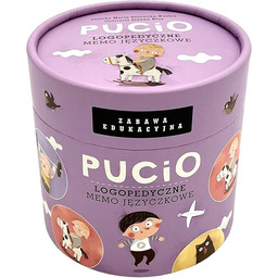 PUCIO. LOGOPEDYCZNE MEMO JĘZYCZKOWE.
