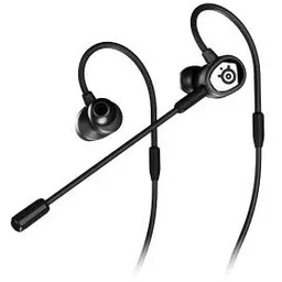 SteelSeries TUSQ Douszne Czarny Słuchawki przewodowe z mikrofonem