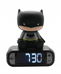 Cyfrowy budzik z lampką nocną 3D Batman