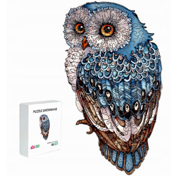 Puzzle Drewniane Sowa Dla Dzieci Dorosłych 100 Elementów