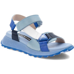 Hispanitas Niebieskie Sandały Stylowe Płaskie Obuwie Damskie