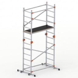 Rusztowanie aluminiowe przegubowe jezdne 4w1 GIERRE Fast&Lock G-FA200FL
