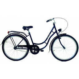 Rower miejski damski z przerzutkami DALLAS BIKE 26