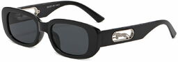 Stylion Damskie owalne okulary przeciwsłoneczne z filtrem UV400