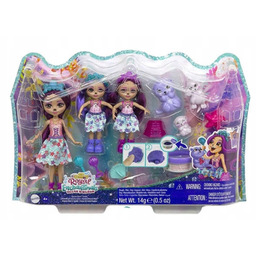 Enchantimals Lalki Zwierzątka Rodzina Wydr