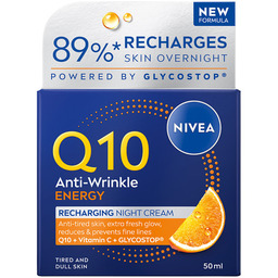 Nivea Q10 Anti-Wrinkle Energy Recharging Night Cream Krem