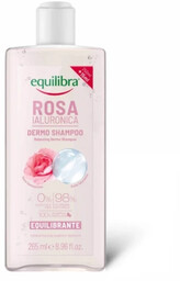 Równoważący szampon róża i kwas hialuronowy, Equilibra, 265ml