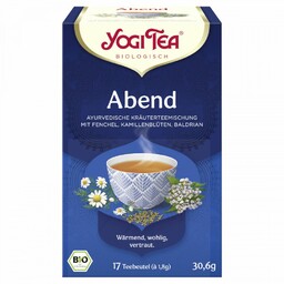 Organiczna herbata wieczorna, Yogi Tea, 17 torebek