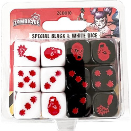 Zombicide Sezon 1: Specjalne czarne i białe kości