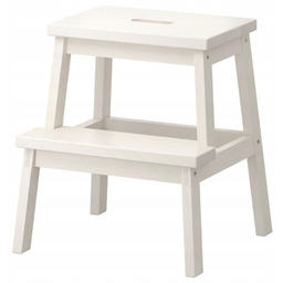 Ikea Bekvam taboret ze schodkiem podest Biały