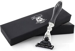Haryali London Ręcznie montowana czarna (Gillette Mach 3)