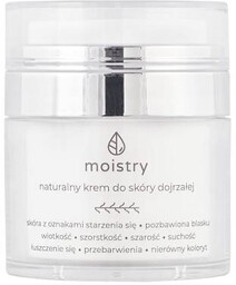 Naturalny Krem do Skóry Dojrzałej Moistry Lekki, Odmładzający
