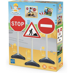 Ecoiffier - Zestaw dla dzieci z 3 znakami