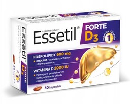 Essetil FORTE D3, 30 kapsułek