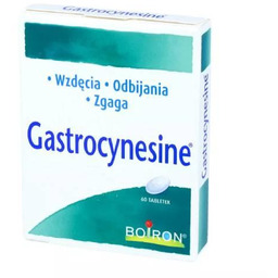 BOIRON Gastrocynesine, 60 tabl. - Lek na wzdęcia,