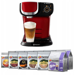 Ekspres kapsułkowy Bosch Tassimo My Way czerwony 144