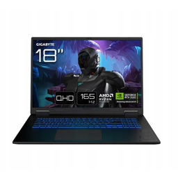 Laptop Gigabyte Gaming A18 3VHK3EEC94SD 18'' 165Hz R7