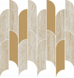 TUBĄDZIN TISSUE BEIGE MOZAIKA ŚCIENNA 298X272 TISSUE BEIGE