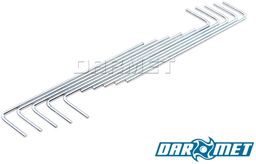 DARMET Śledzie do namiotu 25 cm x 10