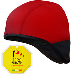 Zimowa Czapka Zerowind do Biegania na Rower _RED