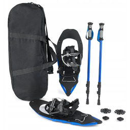 Rakiety śnieżne Costway 21" 68 kg niebieski