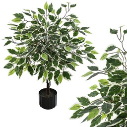 SZTUCZNE DRZEWKO BENJAMIN FIKUS W DONICY KOMPOZYCJA DEKORACJA