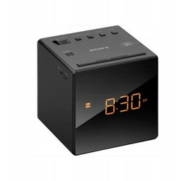 Czarny Radiobudzik Sony ICF-C1 Analogowy