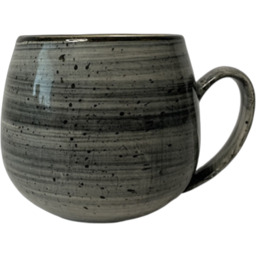 KERA CERAMIKA Kubek Oskar Still Rustick szary 0,4