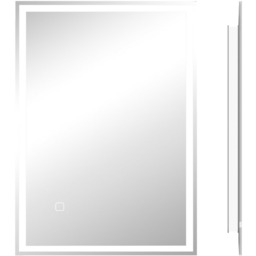 Lustro łazienkowe LED, 50 70 4 cm