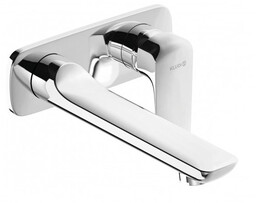 KLUDI 412450575 AMEO ścienna bateria umywalkowa chrom