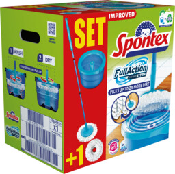 Spontex Full Action System Plus mop z frędzlami