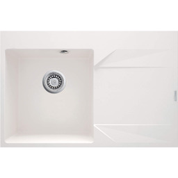 DEANTE ZQJ A11P Zlew evora alabaster granit prawy