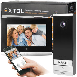 Wideodomofon Bezprzewodowy Wifi Furtka Brama LCD 7" Hd