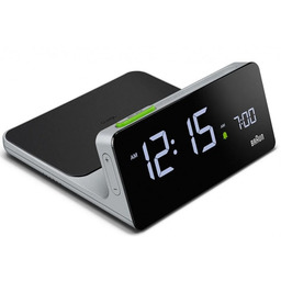 BRAUN Budzik cyfrowy BC21GEU z ładowarką indukcyjną