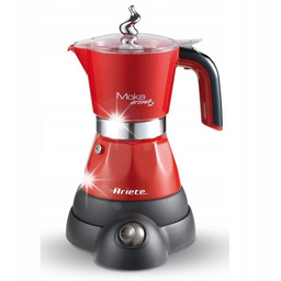 Ekspres Ariete Mokina Vintage Czerwony kawiarka