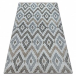 Dywan SOFT 6024 ROMBY krem / beż /