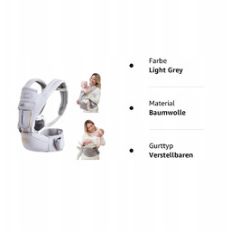 Nosidełko Dziecięce Biodrowe Baby Carrier Grownsy