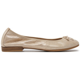 Baleriny Tamaris 1-22116-41 Złoty