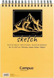 Campus University - Kreskówka szkic A4 Szkic Notebook