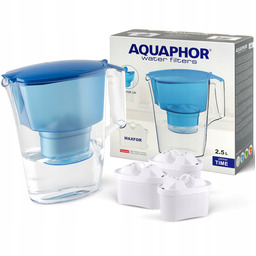 Dzbanek filtrujący wodę Aquaphor Time +3 wkłady.