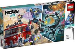 LEGO Hidden Side, klocki, Widmowy wóz gaśniczy 3000,