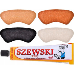 CZTEROPAK Beżowe Białe Brązowe Czarne ZAPIĘTKI Poduszki SKÓRA