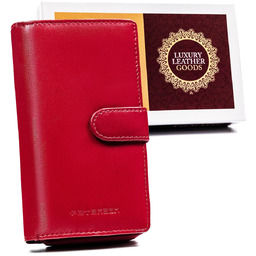 Peterson duży pojemny damski portfel na karty RFID