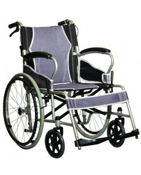 Wózek inwalidzki stalowy, ultralekki (AT52301)