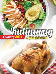 Kalendarz 2024 Ścienny Kulinarny z przepisami - AVANTI