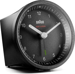 Braun Budzik radiowy w kolorze czarnym z alarmem