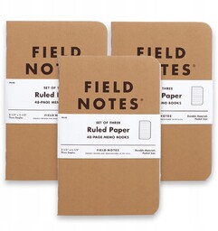Notes Field Notes Original Kraft - Linie- 3