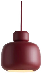 Lampa Wiszące Woud, czerwony, salon, metal