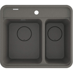 DEANTE ZKM T503 Zlew momi antracyt metalik granit