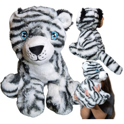 Maskotka Pluszowa BIAŁY TYGRYS 28 cm Pluszak Przytulanka